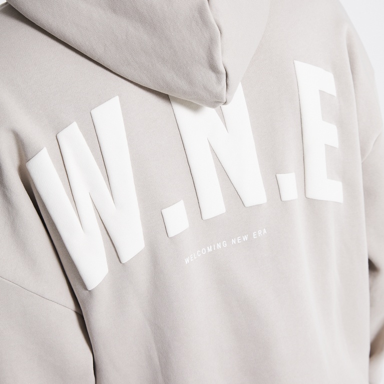 Printed hood "Over" Printed hood "Over"